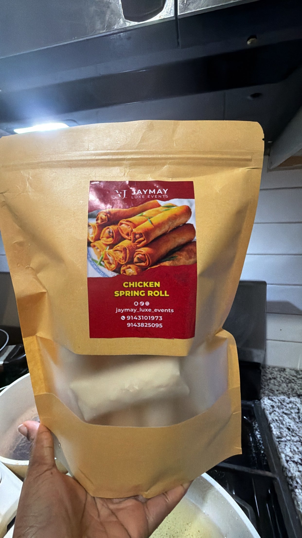 Chicken spring rolls