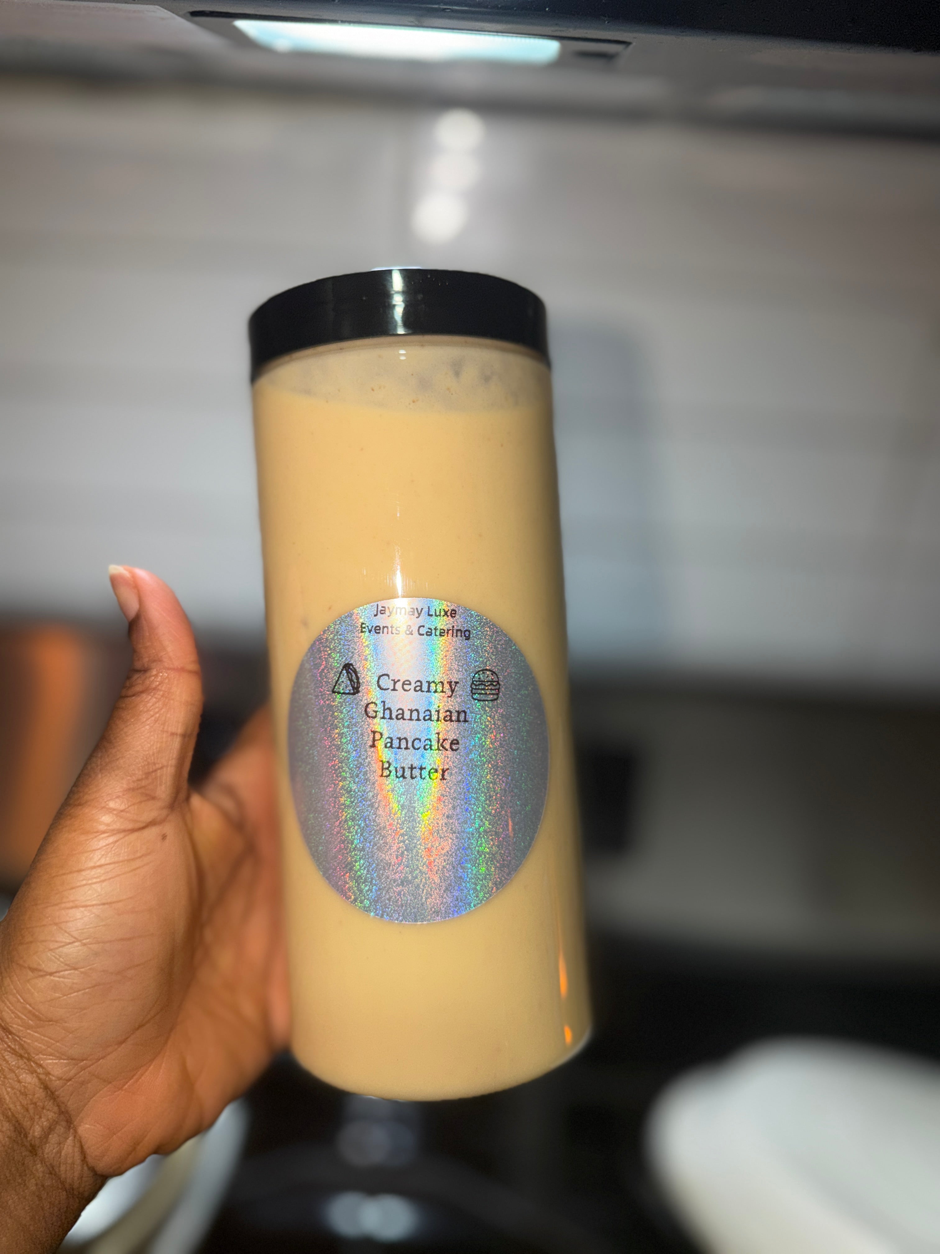 Creamy Ghanaian Pancake Butter fried due to change in weather