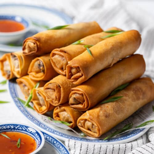 Crispy Frozen Minced meat Spring Rolls